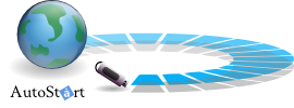AutoStart website splash screen